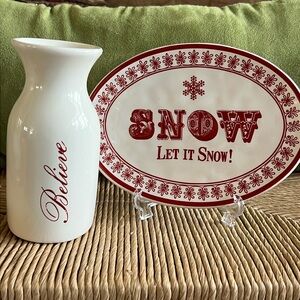 Bundle Christmas Pottery Decor